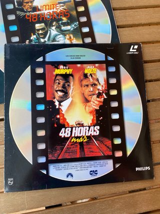 2 Películas Laserdisc 48 Horas
