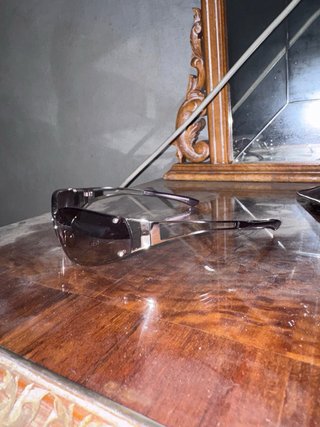Gafas de sol vintage marrones/grises