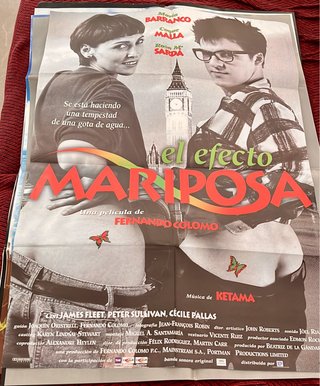 Póster Película El Efecto Mariposa