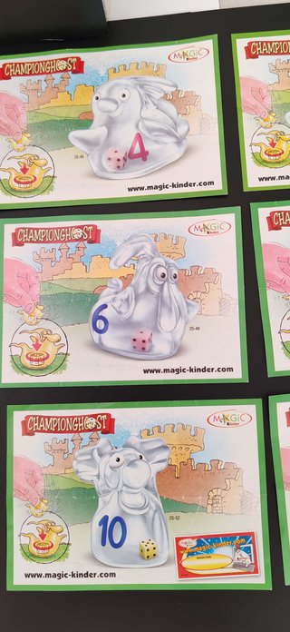 Kinder Sorpresine Champion Ghost 2006