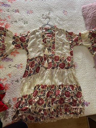 Lote 2 vestidos cuadros usados 1 vez