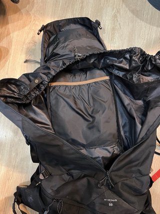 Zaino Decathlon 50L Easy Fit Nero