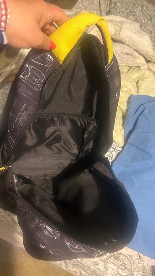 Mochila Batman Negra y Amarilla