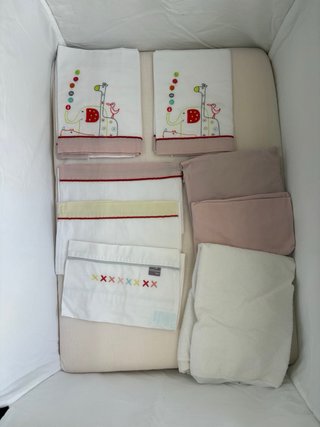 Minicuna tijera con accesorios completos