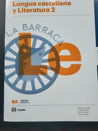 Lengua castellana y literatura 2, Le Bachillerato