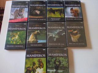 Colección DVD Mamíferos David Attenborough