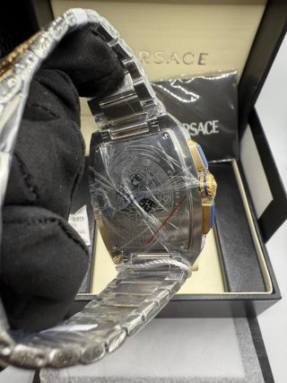 Reloj Versace Oro y Azul