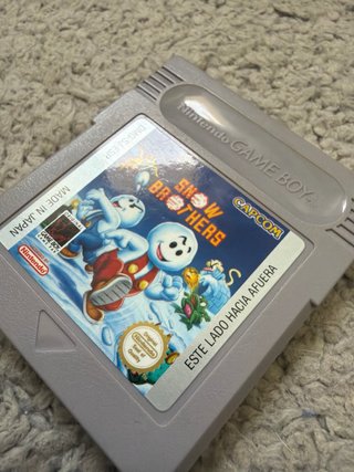 PAL ESP Snow Brothers Game Boy