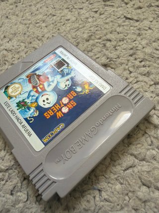 PAL ESP Snow Brothers Game Boy
