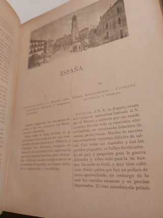 3 vol Geografía Universal 1886 - Grabados Mapas