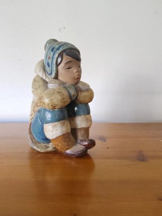 Figura Lladro Esquimal