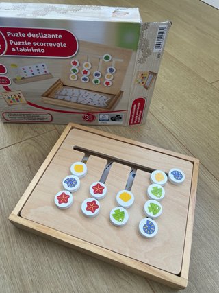 Juego de madera Puzle Deslizante