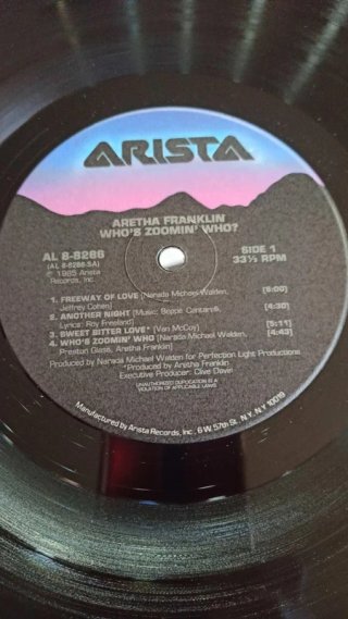 Aretha Franklin: "Who's Zoomin' Who?" (LP-Vinilo)
