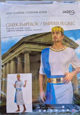 Disfraz Emperador Griego JADEO Talla XL