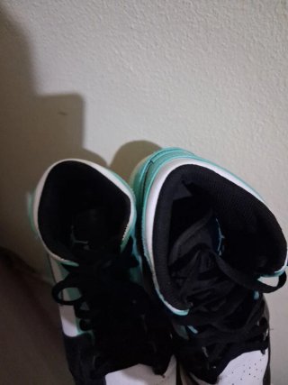 Scarpe Jordan Mid Teal White