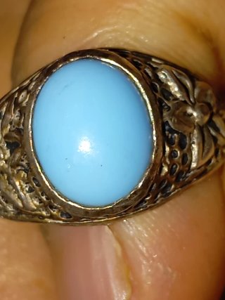 Colgante Flor Plata y Anillo Plata Ley 925