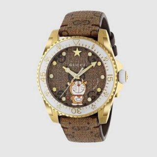 Reloj Gucci Dorado y Marrón