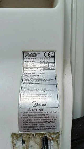 Aire Acondicionado Midea Multisplit Completo