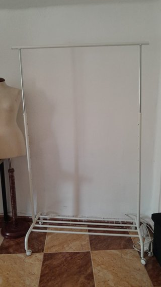 Burro perchero Ikea blanco