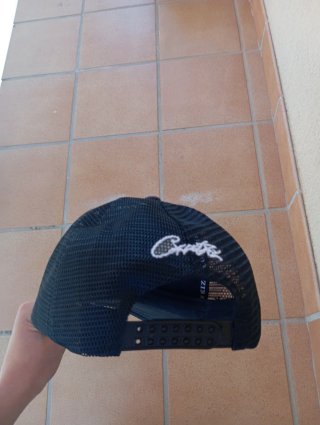 Gorra estilo Corteiz negra | Trucker | Nueva