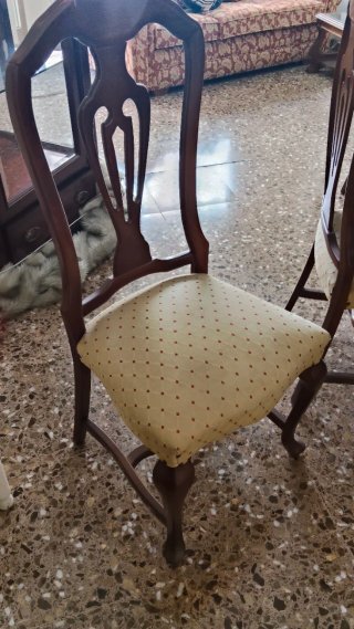 Juego de 6 Sillas de Comedor