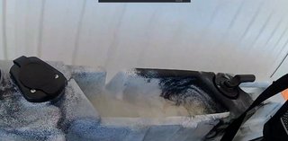 Kayak Pedales  3.90m Menos  20h uso y Carro VEVOR