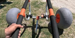 Kayak Pedales  3.90m Menos  20h uso y Carro VEVOR