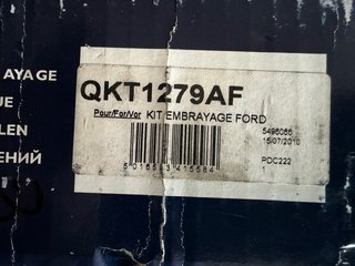 Kit Embrague QKT1279 Ford Escort Orion Fiesta