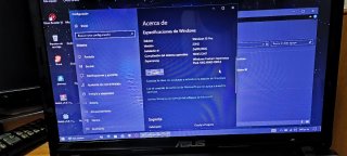 Portátil Asus Plata y Negro