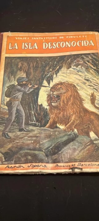 Libro cómic antiguo