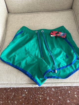 bañador  verde marca graceful con logo talla S