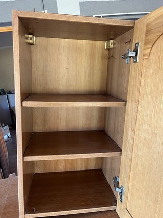 5 Muebles de pared de cocina de madera