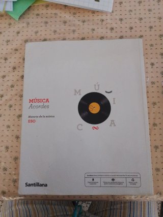 Libro Música Acordes ESO Santillana