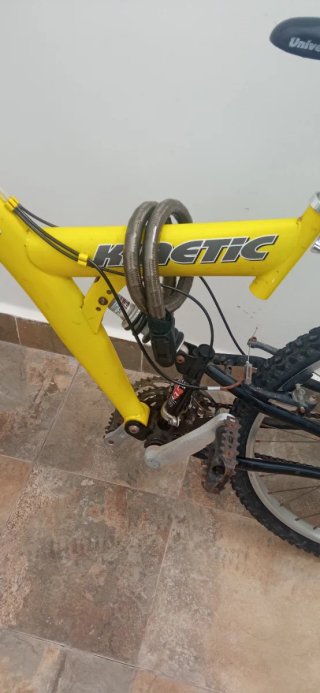 Bicicleta de Montaña Amarilla 26 pulgadas
