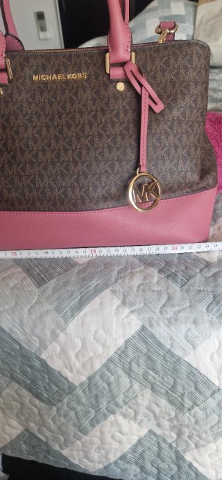 Bolso Michael Kors Marrón y Rosa