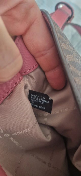 Bolso Michael Kors Marrón y Rosa