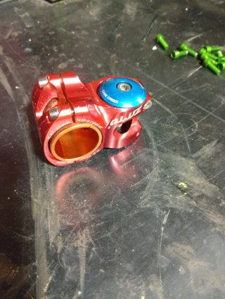 Potencia de Bicicleta ZTTO Roja