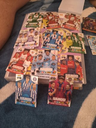 Colección cromos Adrenalyn Vamos