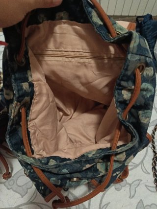 Mochilas estilo étnico y floral