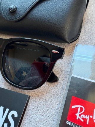Gafas de Sol Ray-Ban Wayfarer Black/Grey 54