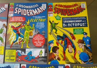 BIBLIOTECA MARVEL SPIDERMAN 1-7 PANINI COMICS
