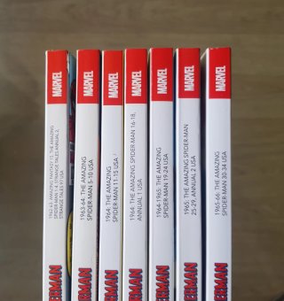 BIBLIOTECA MARVEL SPIDERMAN 1-7 PANINI COMICS