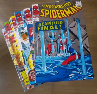 BIBLIOTECA MARVEL SPIDERMAN 1-7 PANINI COMICS