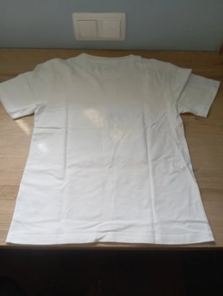 Camiseta McKenzie Azul y Blanca 12-13 años Talla L