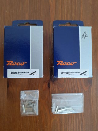 Roco 42610 Rail Joiners H0 (24x)