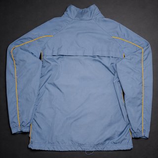 Chaqueta Nike Y2K azul cielo con detalles amarillo