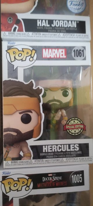Funko Pop! Hércules Marvel 1061 Edición Especial