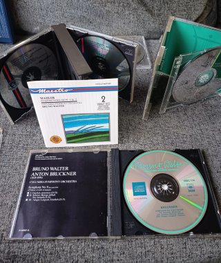 5CD B.Walter Sinfonías Mahler 1,2,4,5 & Bruckner 9