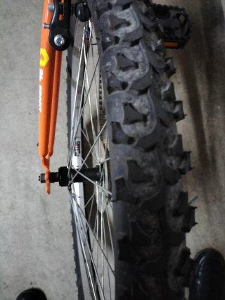 Bicicleta  24 pulgadas Naranja