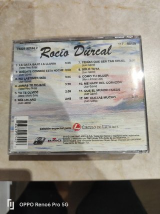 CDs Grandes Éxitos Amigos: Julio Iglesias, Rocío D